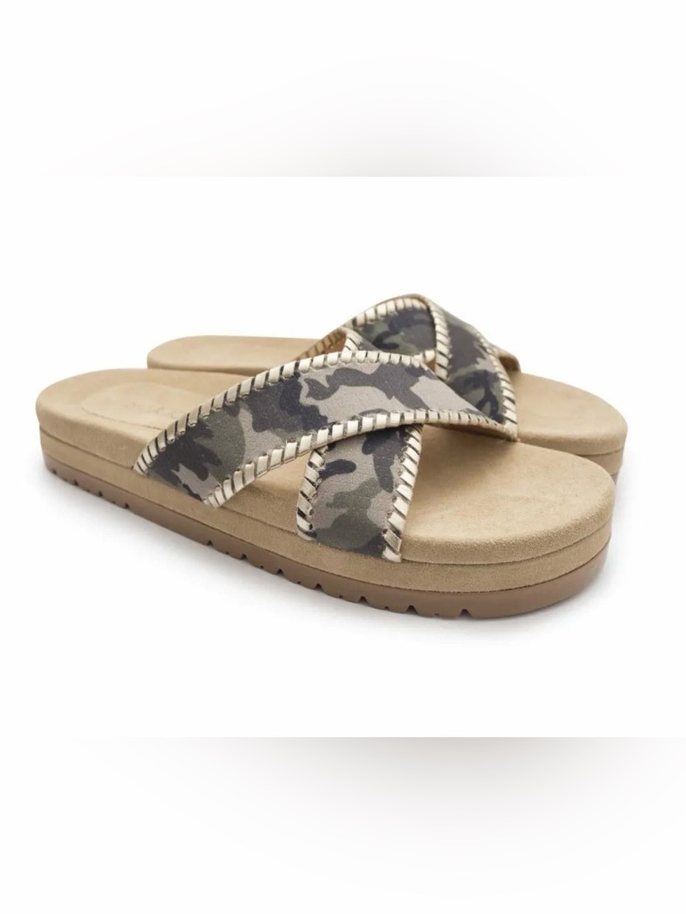 Jack Rogers Lexi cross sandal camo 8.5